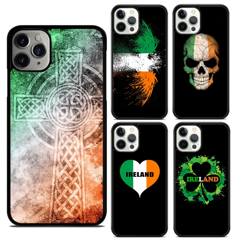 Phone Cases Ireland - Custodia per telefono con bandiera irlandese