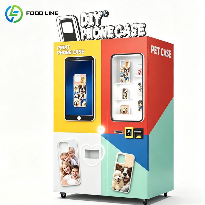 Phone Cases Vending Machine - Macchina per Cover Personalizzate, Distributore Automatico