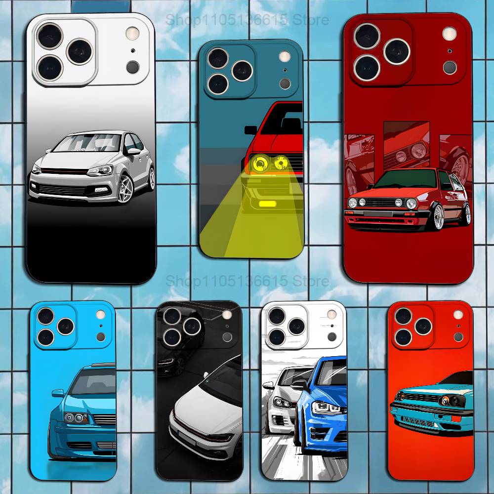 Phone Cases Louis Vuitton - Custodia cool per auto V-Volkswagens-Golf per