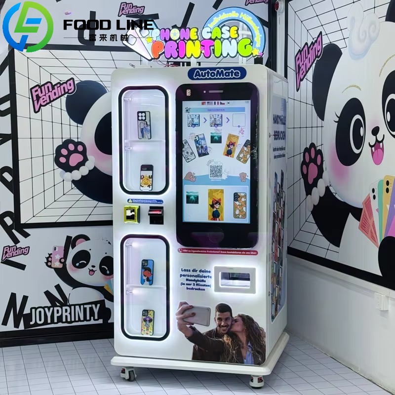 Phone Cases Vending Machine - Punto di personalizzazione fai-da-te self-service distributore