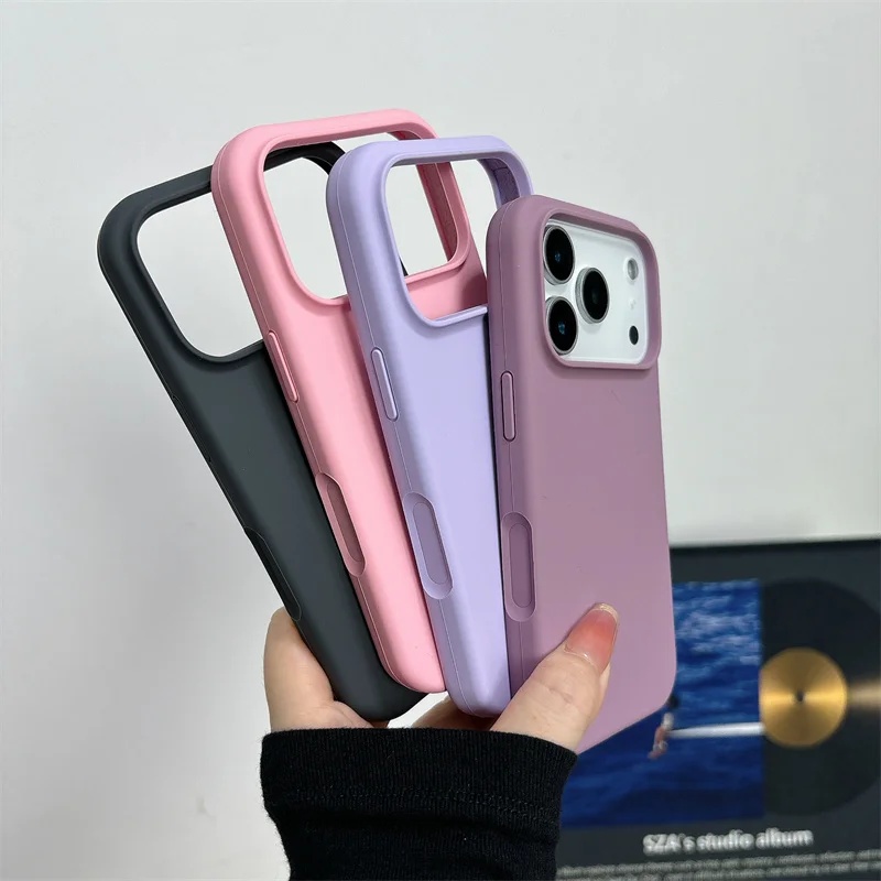 Phone Cases That Cover The Camera - Custodia in silicone liquido magnetico per