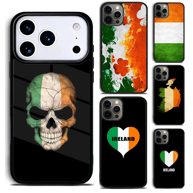 Phone Cases Ireland - Custodia per telefono con bandiera irlandese