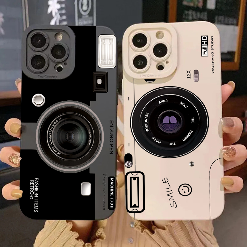 Phone Cases That Cover The Camera - Custodia Protettiva in Silicone Morbido TPU