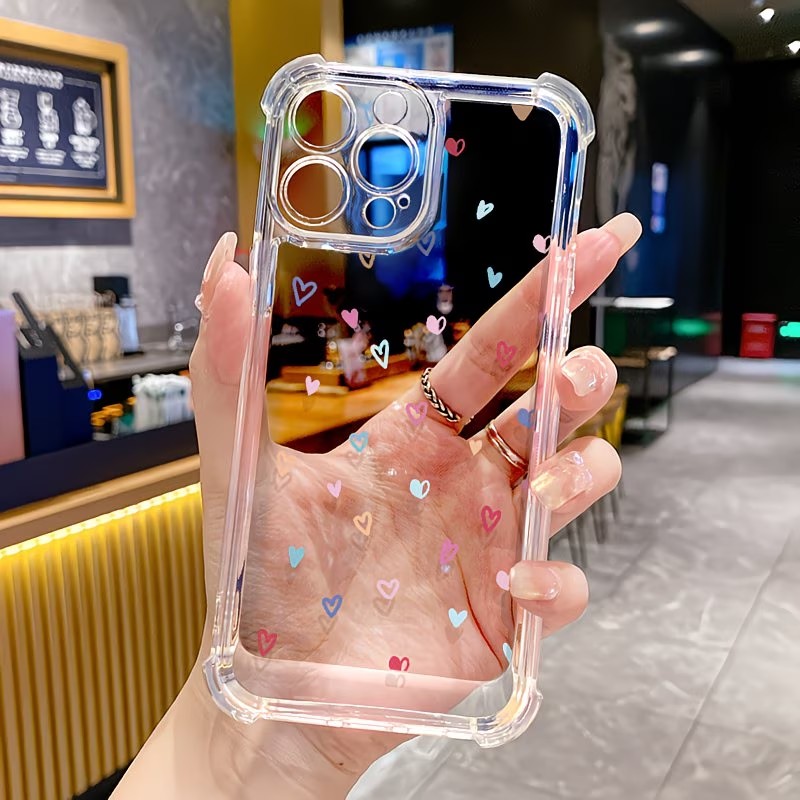 Apple Iphone 15 Pro Max - Cover Trasparente Anti-Caduta con Angoli Rinforzati